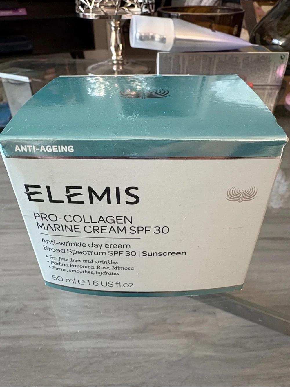 ELEMIS Pro-Collagen Marine Cream SPF 30 - Teal & White
